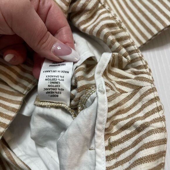 Spartina 449 Stripe Trousers Casual Pants Size 14 - Picture 8 of 10